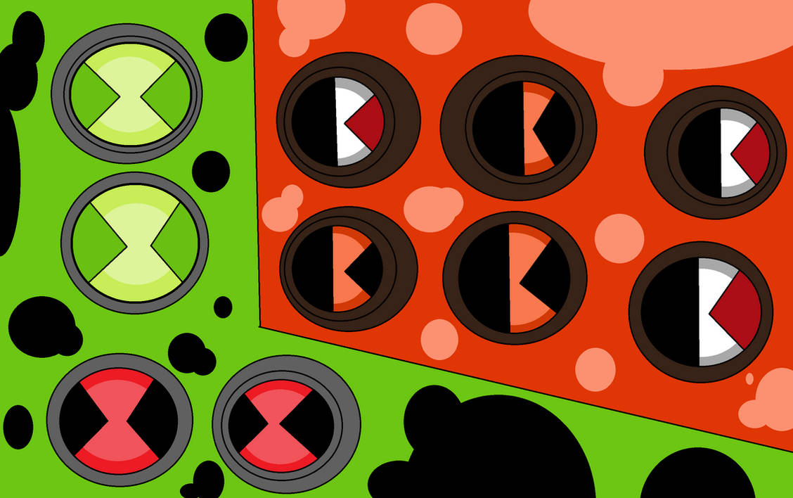 Antitrix Deviantart Omnitrix and Antitrix Symbols by LuanLevi on DeviantArt