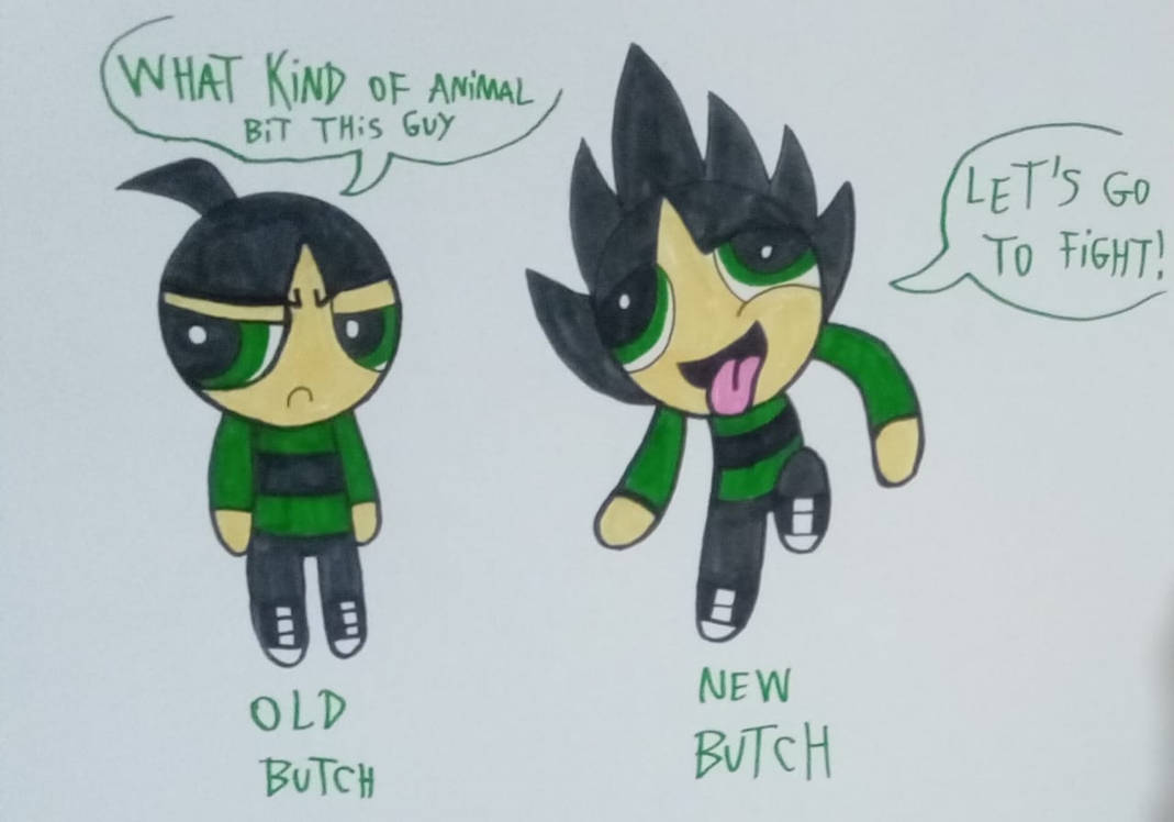 Butch Visually Old Butch meet new Butch by LuanLevi on DeviantArt