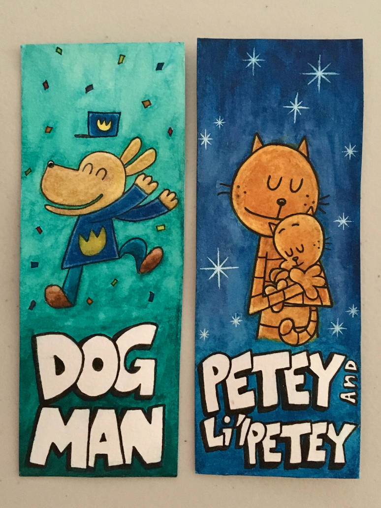 Dog Man Bookmark Printable Dog Man Bookmark Printable