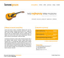 New project - for music shop