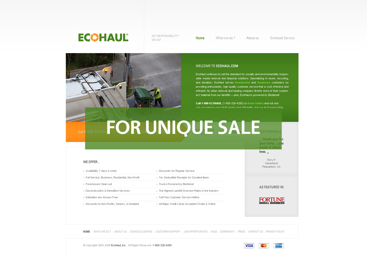 Ecohaul design - FOR SALE