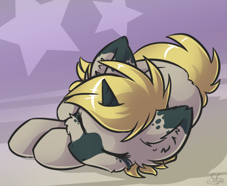 Unnamed Sleeping Pony