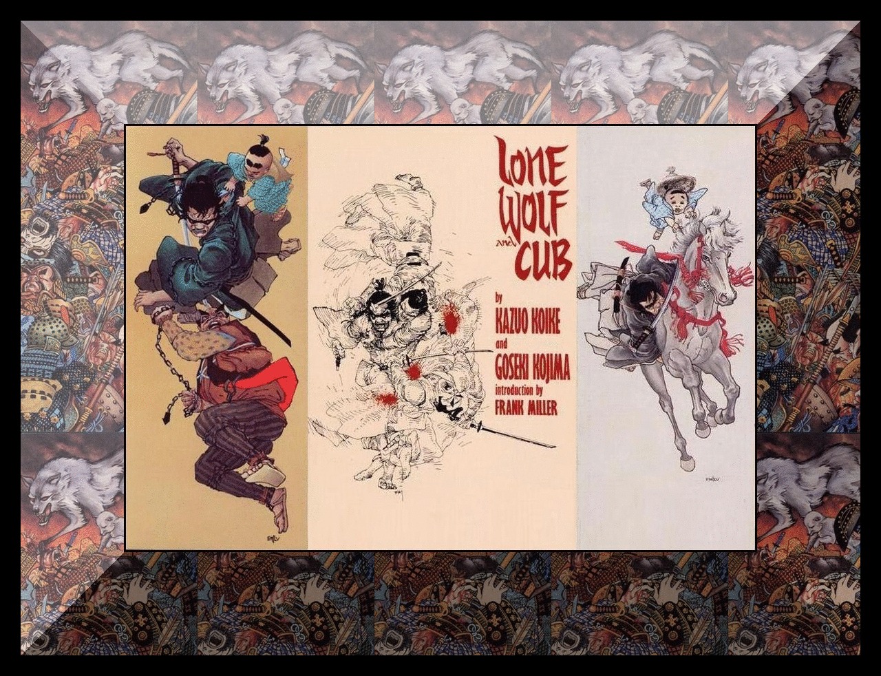 Lone Wolf And Cub Wallpaper 3 By Swfan1977 On Deviantart Lone Wolf And Cub Wallpaper 3 By Swfan1977 On Deviantart