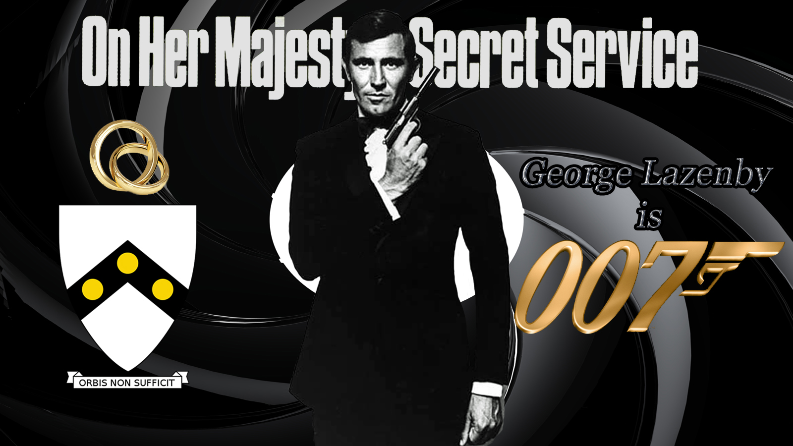 George Lazenby - 007 wp