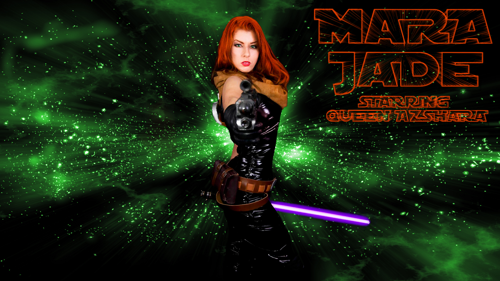 Mara Jade cosplay wp starring Queen Azshara