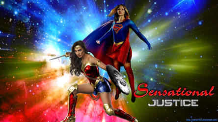 Wonder Woman/Supergirl - Sensational Justice wp