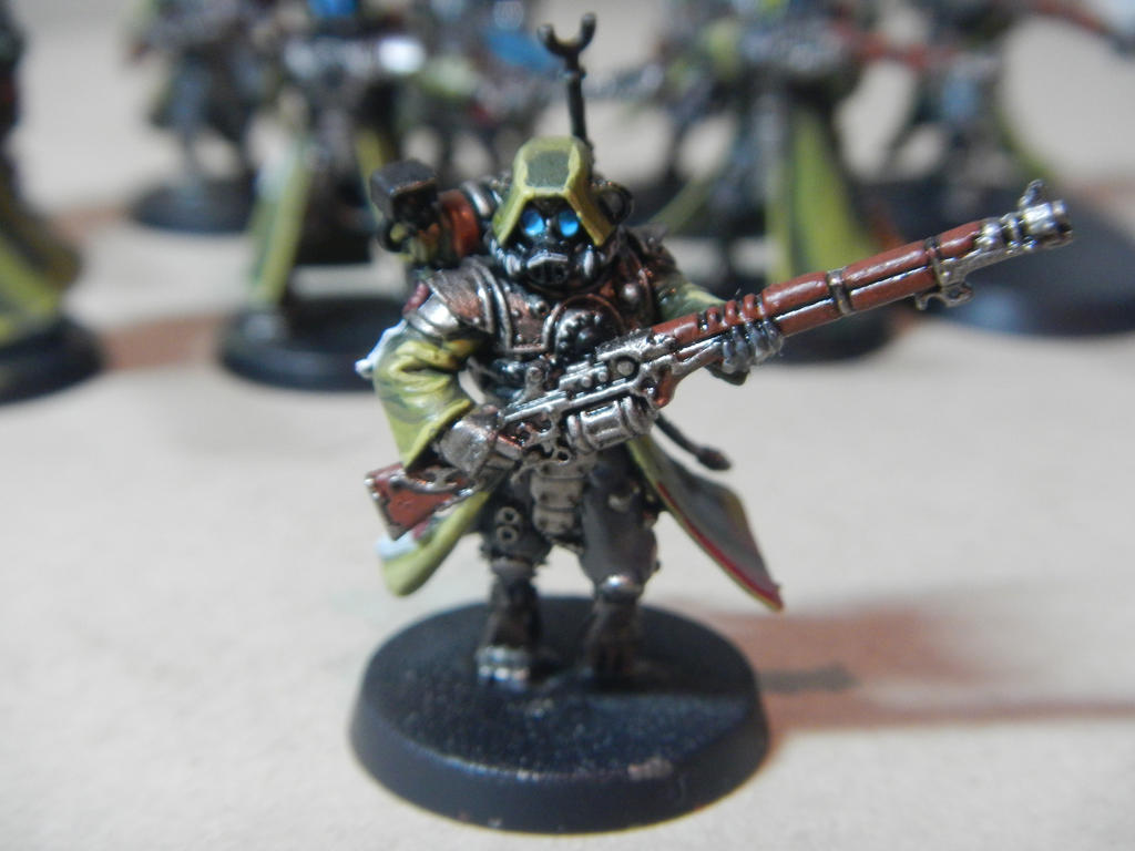 Skitarii Rangers Rifle Skitarii Ranger by Monkeythechimp on DeviantArt
