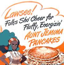 Aunt Jemima meets Pokemon.