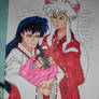 Kagome, Inuyasha, And Baby Moroha