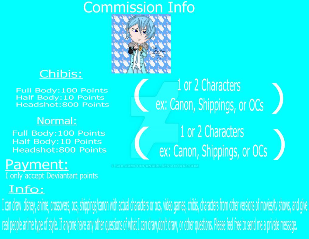 Commission Info: (Closed)