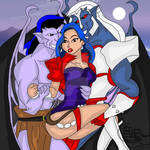 Disney's Gargoyles Love Triangle by SailorMoonFanGirl