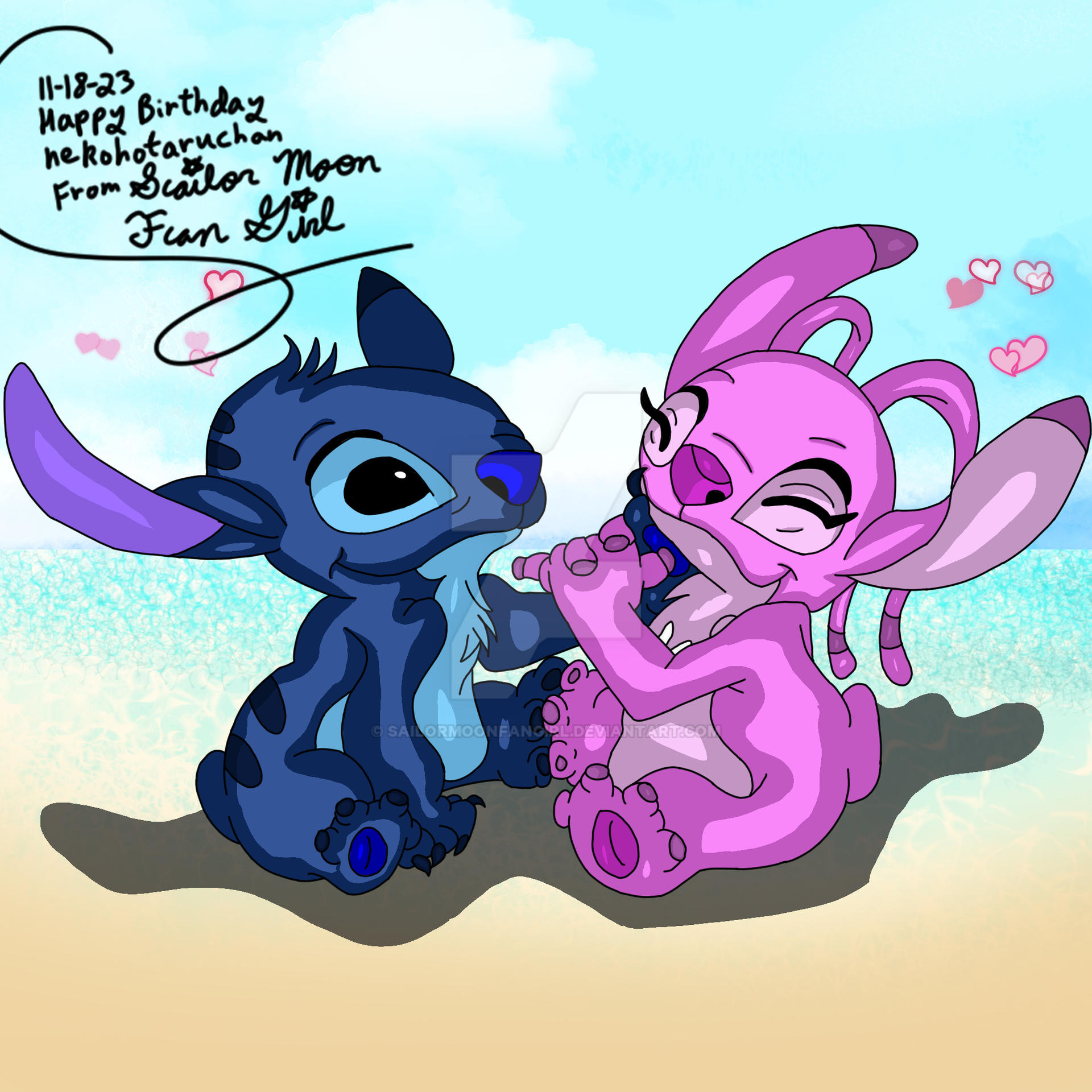 How to Draw Stitch and Angel in a Fun and Imaginative Setting How to Draw Stitch and Angel in a Fun and Imaginative Setting