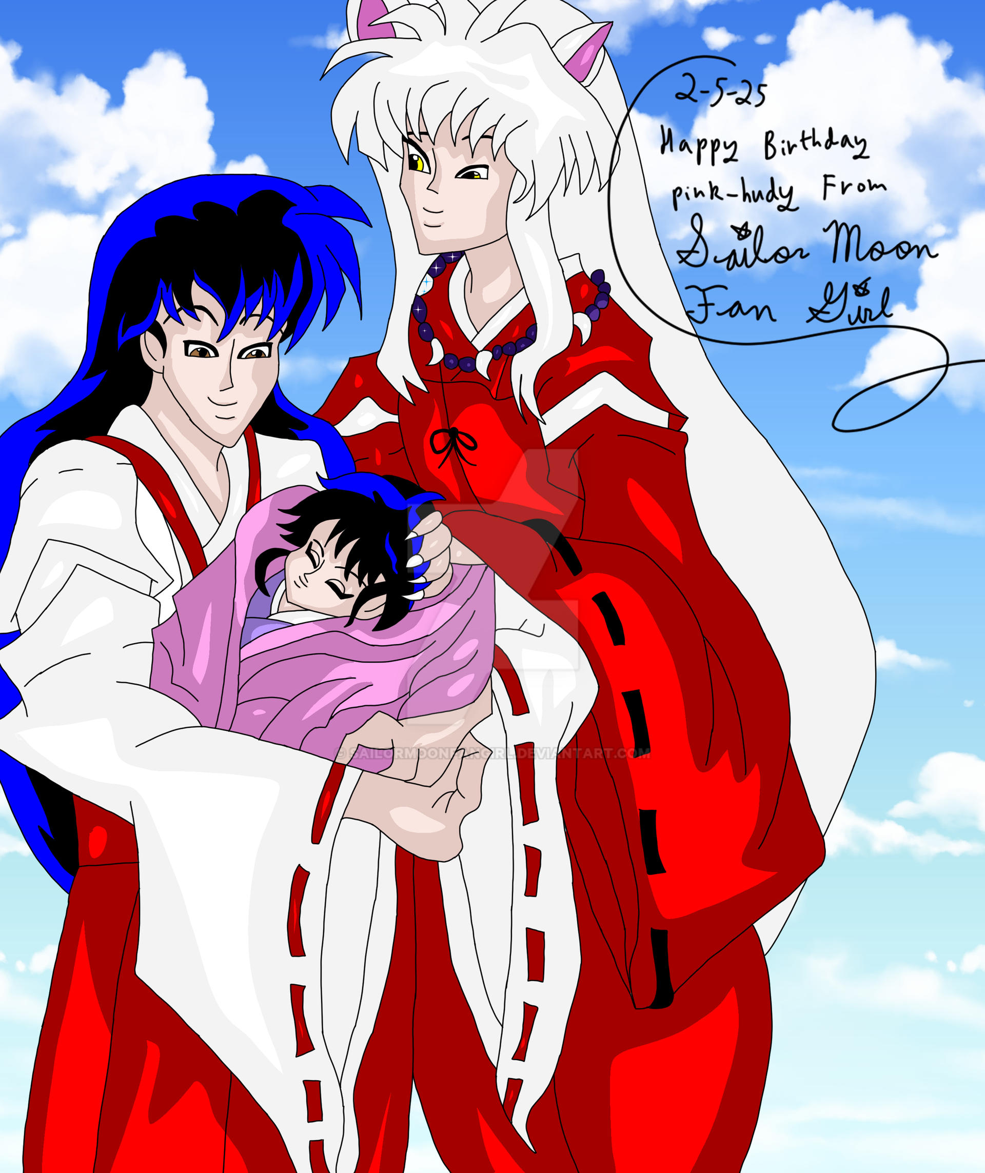 Moroha Baby Baby Inuyasha Og Kagome Feeling Warm And Nostalgic: Yearning For