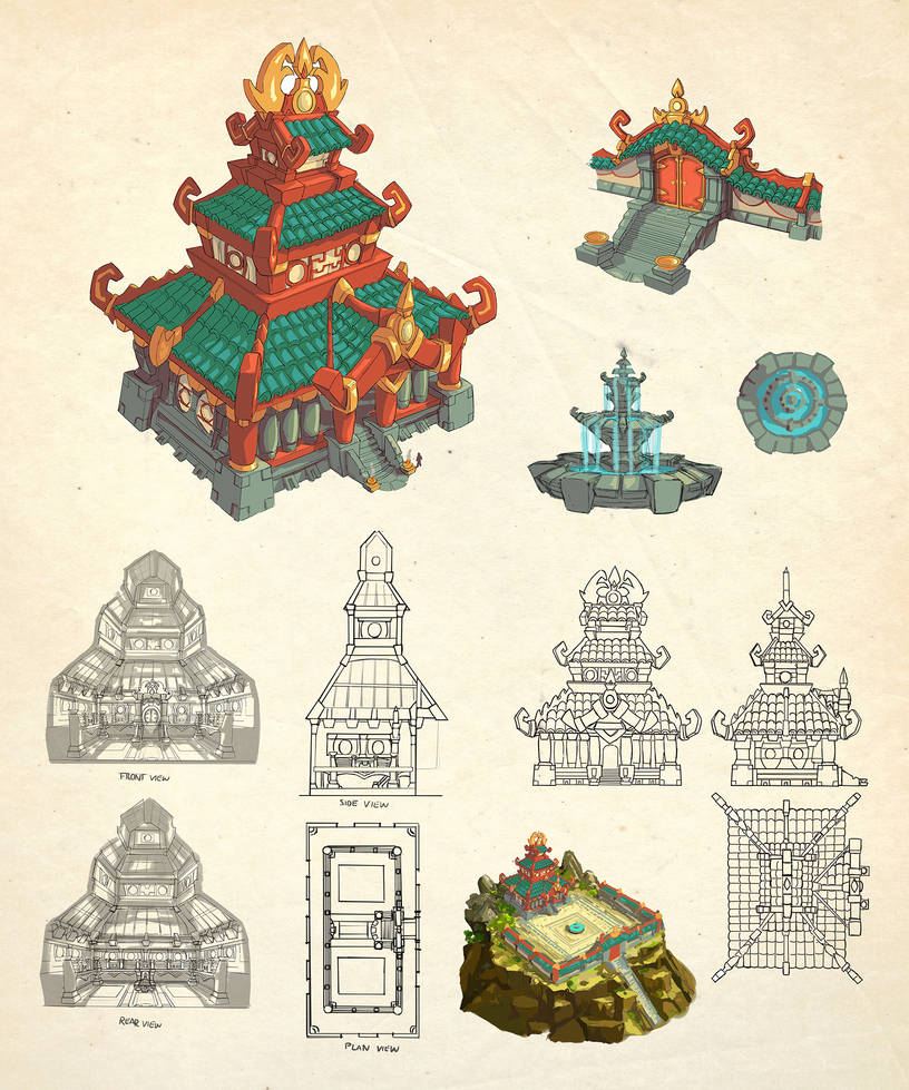 Temple Design by joeshawcross on DeviantArt