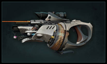 Gun with Nade Launcher