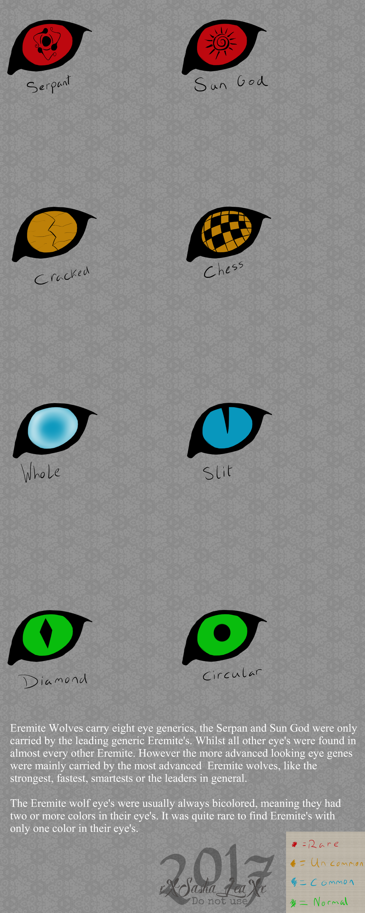 Eremite Traits | Eyes