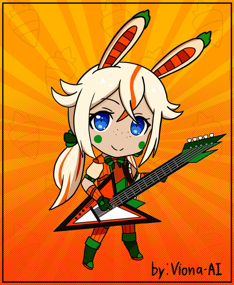 Carrie The Bunny Chibi Style by Vivio-Ai on DeviantArt