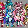 Delicious Party Precure (5 Groups)