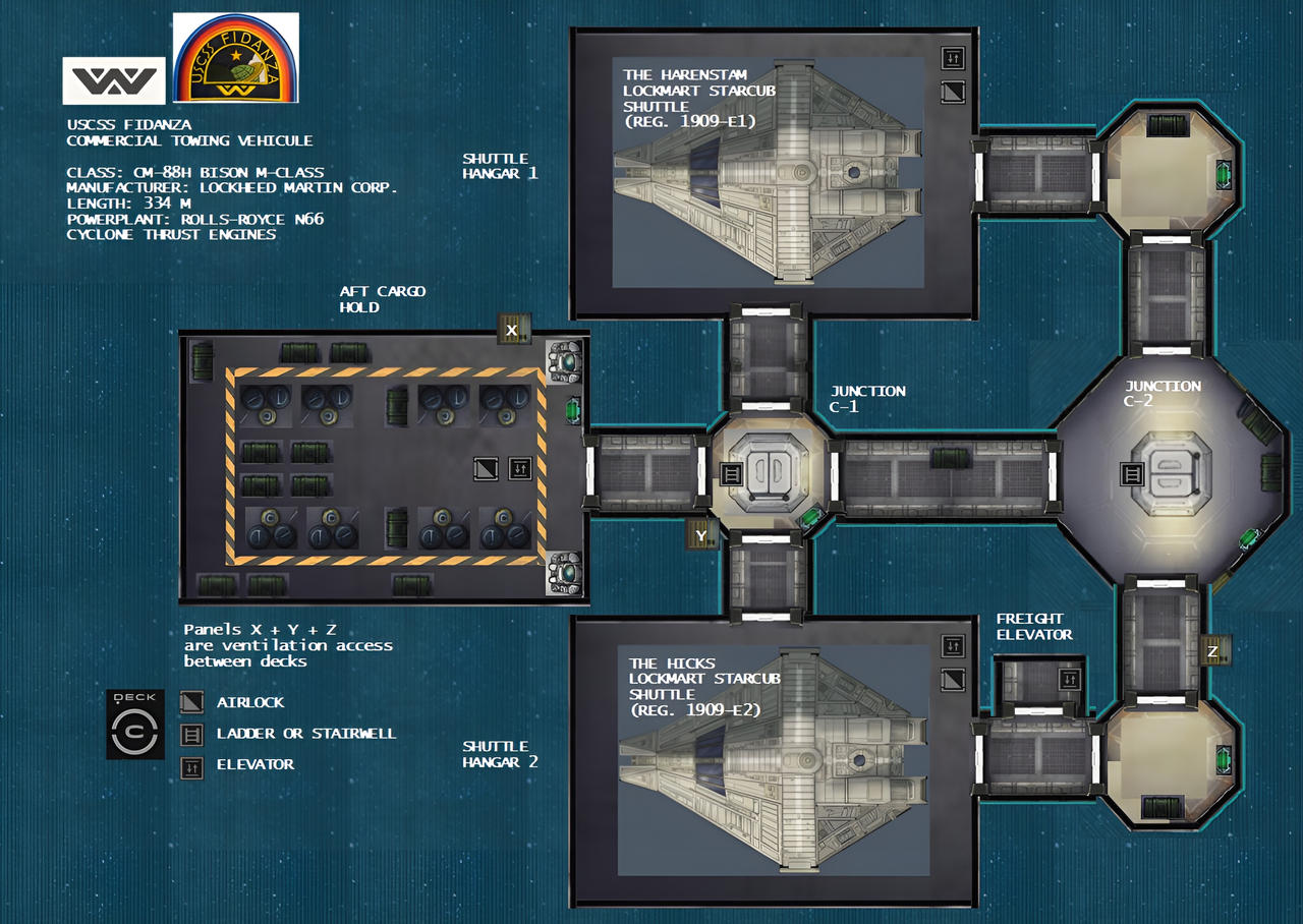 Uscss Al USCSS Fidanza Deck C Upscaled by ArthurDallas on DeviantArt