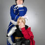 Roy made Ed shorter - Edward Elric and Roy Mustang