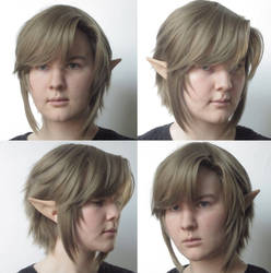 Twilight Princess Link Wig styled