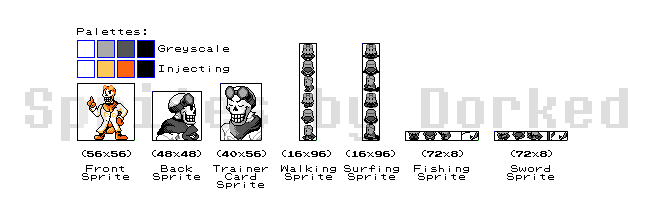 Inverted Fate Papyrus - Pokemon Gen 2 Style by megaflamehedge on DeviantArt