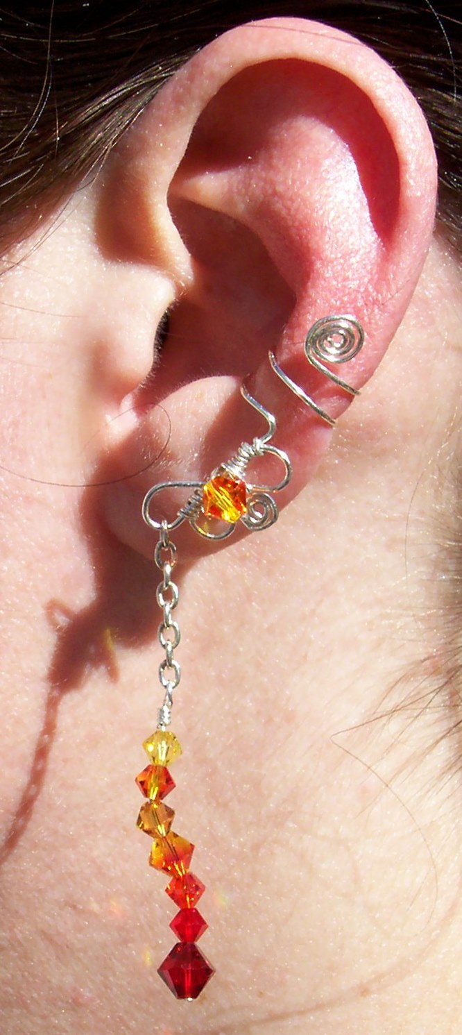 Fire Element Earcuff-SOLD