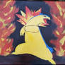 Typhlosion Painting
