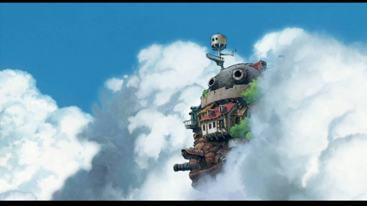 Howl's Moving/ flying castle by GloryTheBookQueen on DeviantArt