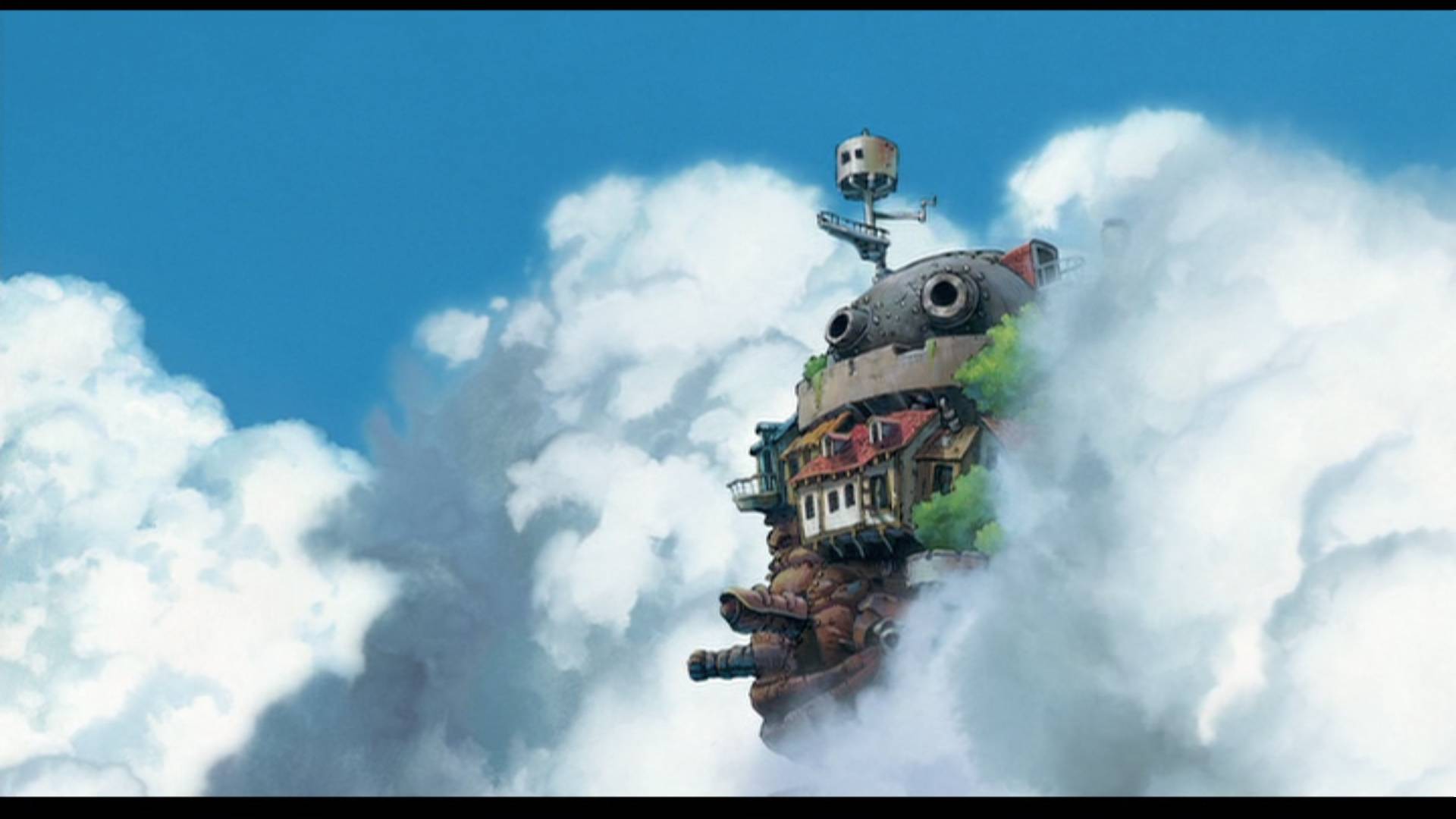 Howl's Moving/ flying castle by GloryTheBookQueen on DeviantArt