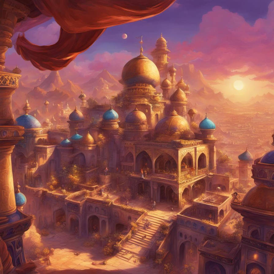 Agrabah from Aladdin by GloryTheBookQueen on DeviantArt