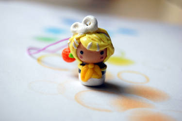 Polymer Clay Rin Kagamine Chibi