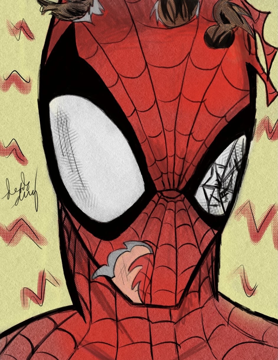 Battle Damaged Spider-Man by deaddirtyart on DeviantArt