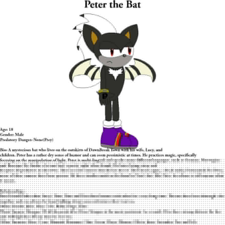 Peter Bio by CrystalKiller88 on DeviantArt