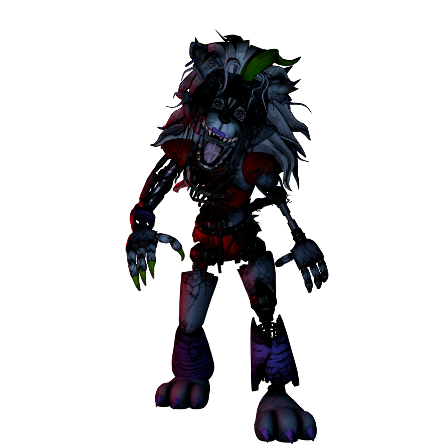 Shattered Roxy render by Electricspark3D on DeviantArt