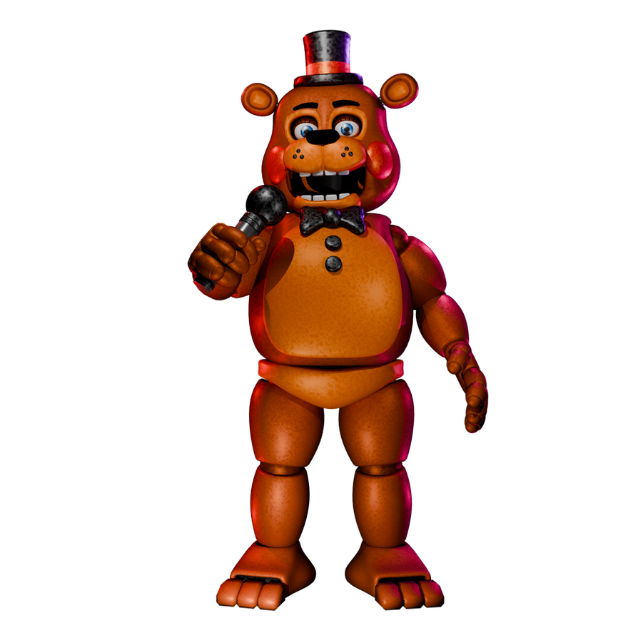 Toy Freddy render by Electricspark3D on DeviantArt