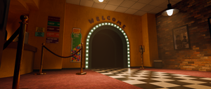 Fnaf Movie rooms renders
