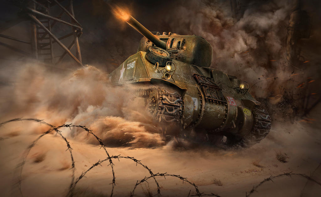 Sherman by Sergey1987 Sherman by Sergey1987