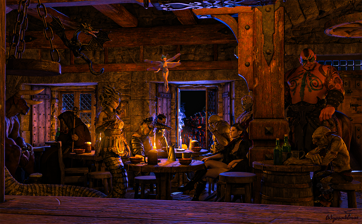 An Evening at Monsters' Rest