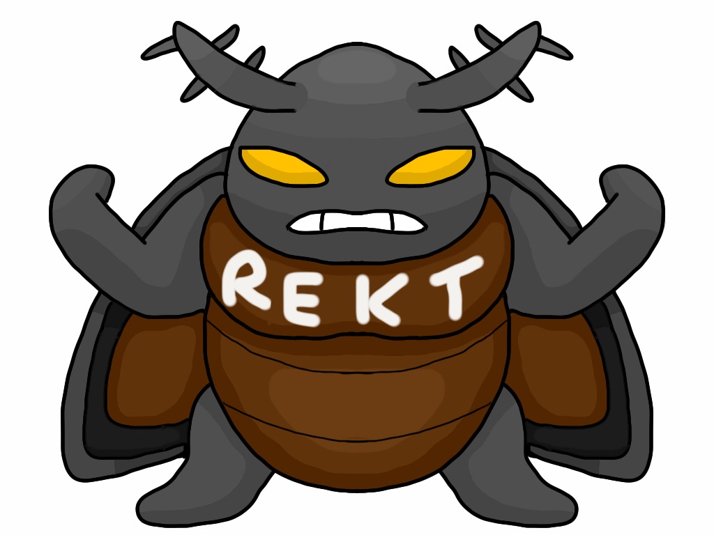 Pokemon Clover: Rekroach (Shaded and it's not NSFW by K-Egg on DeviantArt