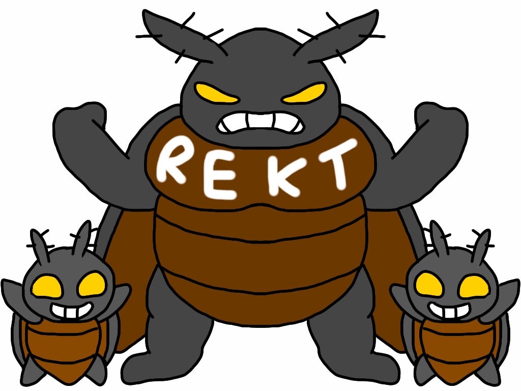 Pokemon Clover: Kekroach and Rekroach #1 by K-Egg on DeviantArt