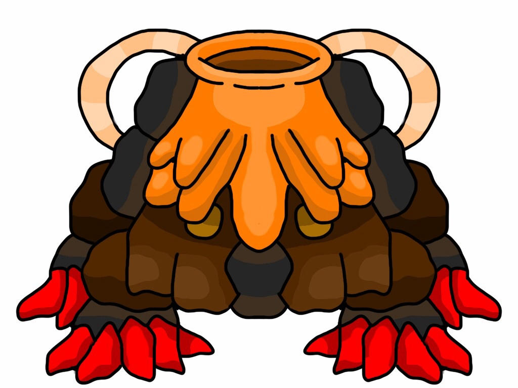 Pyraneus, Volcano Fakemon by K-Egg on DeviantArt