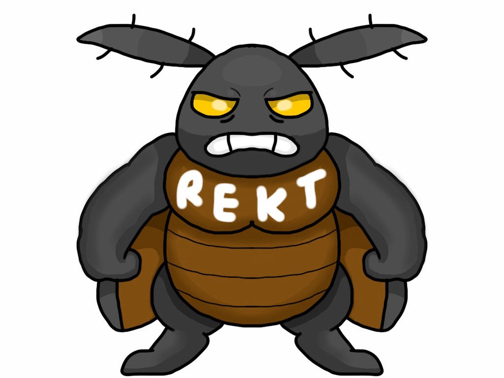 #795: Rekroach (Pokemon Clover) (Edits) by K-Egg on DeviantArt