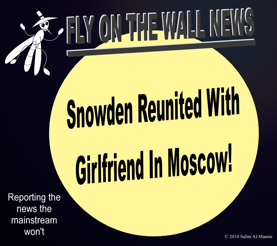 Snowden Reunites With Girlfriend In Moscow!