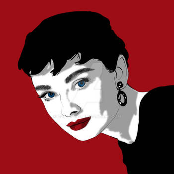 Audrey Hepburn - Pop-Art 4