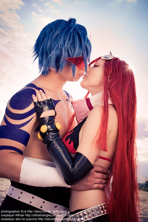 Kamina cosplay Tengen Toppa Gurren Lagann Althair