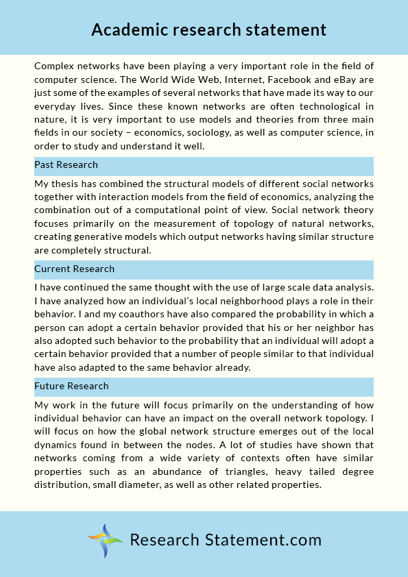 academic performance personal statement examples