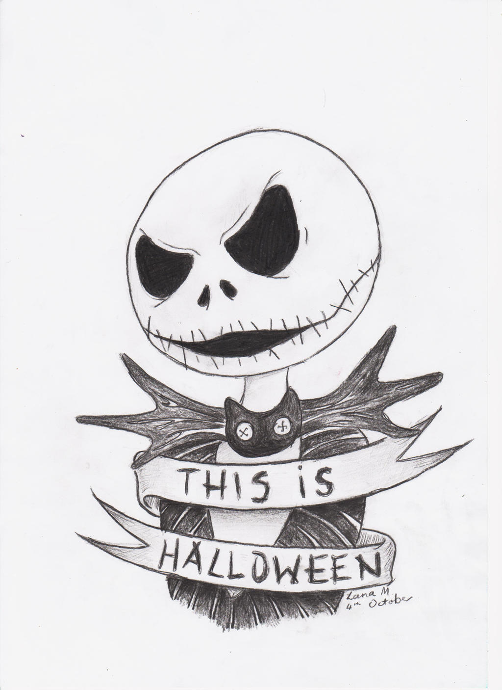 Jack Skellington Halloween tattoo design by sempeternally on DeviantArt jack-skellington-halloween-tattoo-design-by-sempeternally-on-deviantart