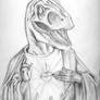 Raptor Jesus - Sketch