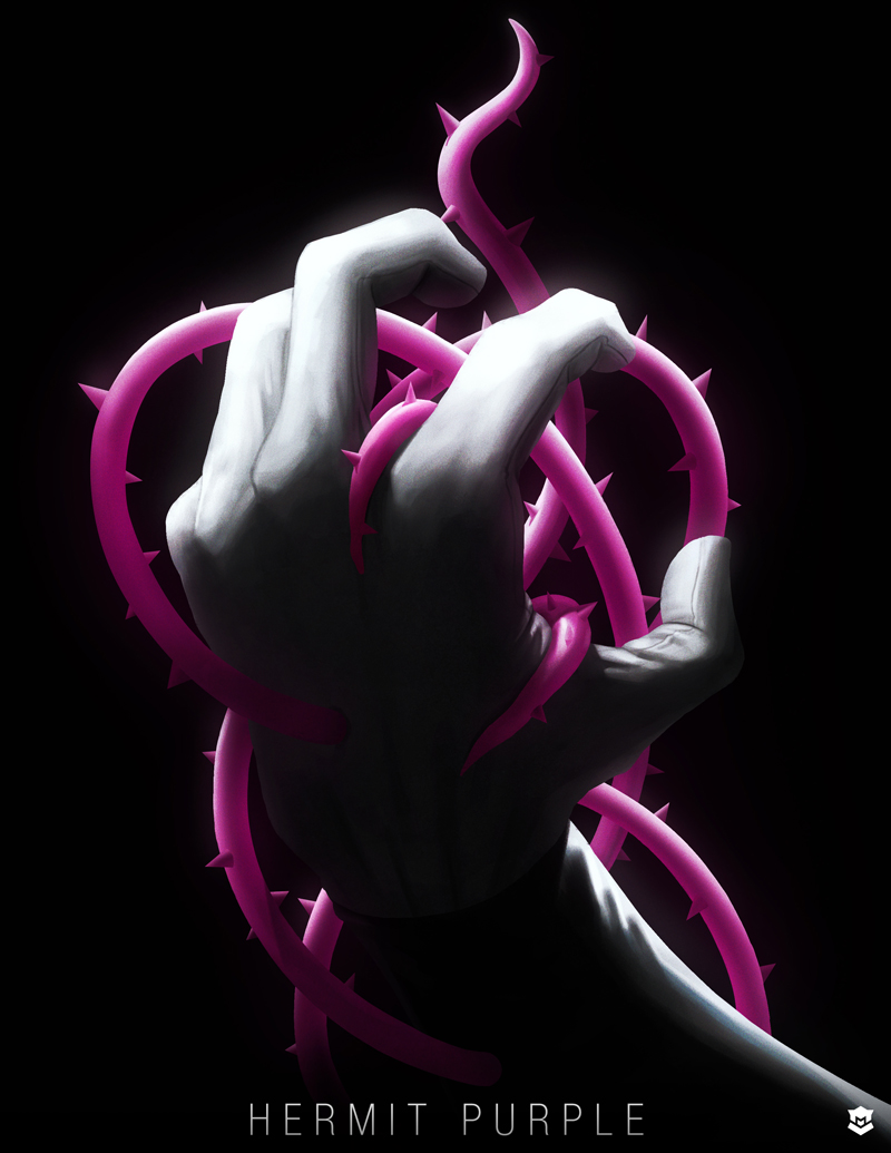 Hermit Purple by MThirteen on DeviantArt